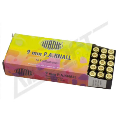 WADIE 9mm P.A riasztó TÖLTÉNY (maroktáras)